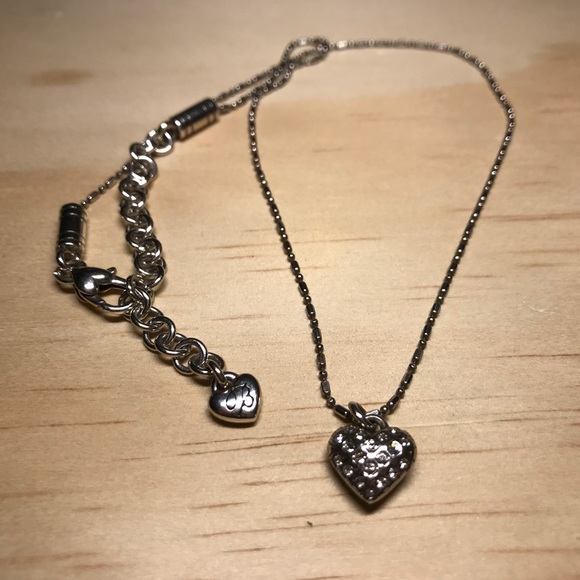 Brighton Diamond Heart Necklace - Picture 3 of 4