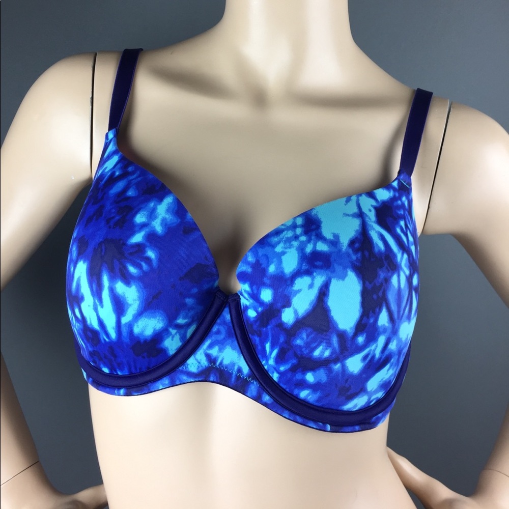 💕 PINK VS Tie Die Blue Bra 36D 💕