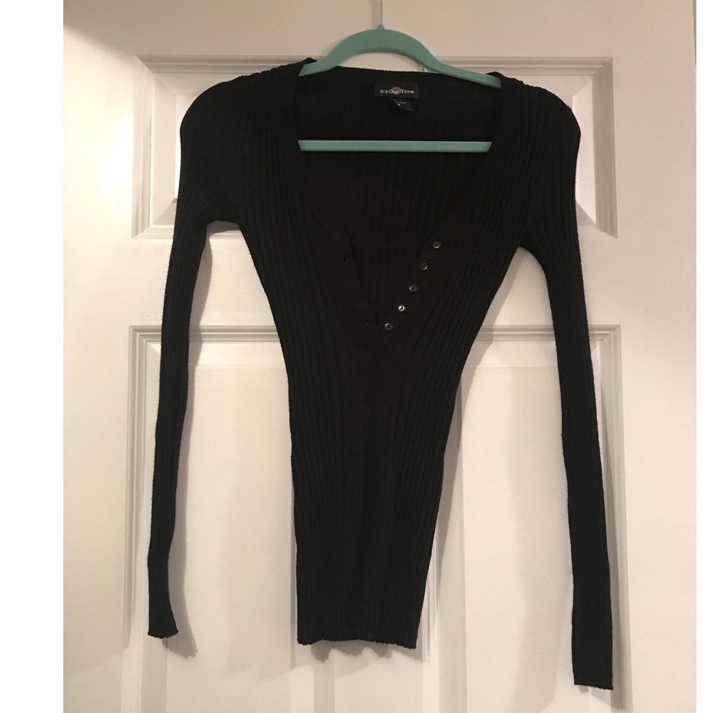 Black sweater