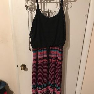 Ankle length maxi dress
