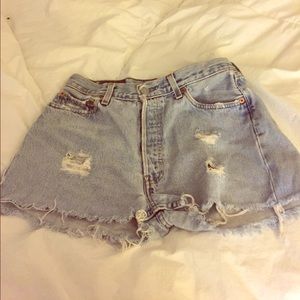 Jean shorts