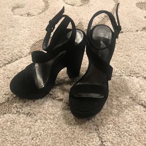 New Stuart Weitzman Saucy Ankle Strap Heels