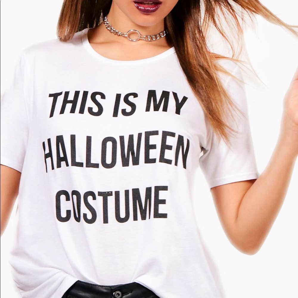 Halloween Costume Oversized T-Shirt