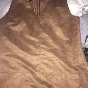 Suede Dress