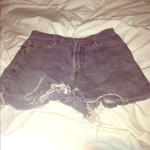 Jean shorts