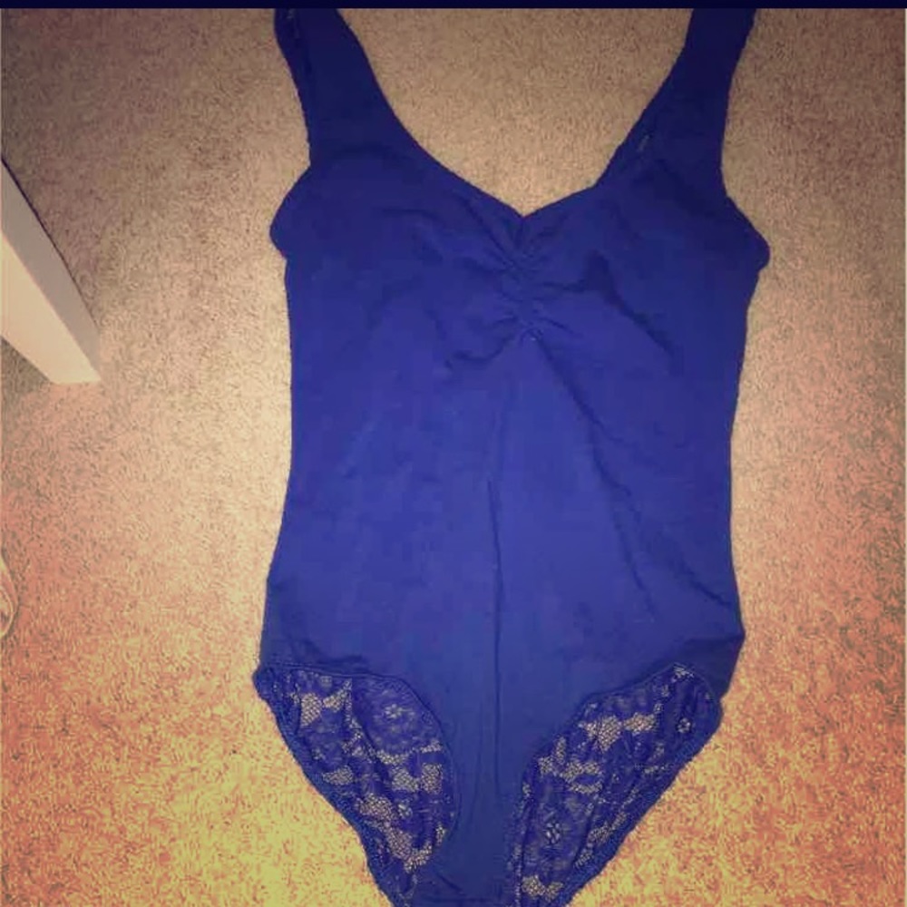 Blue bodysuit never worn