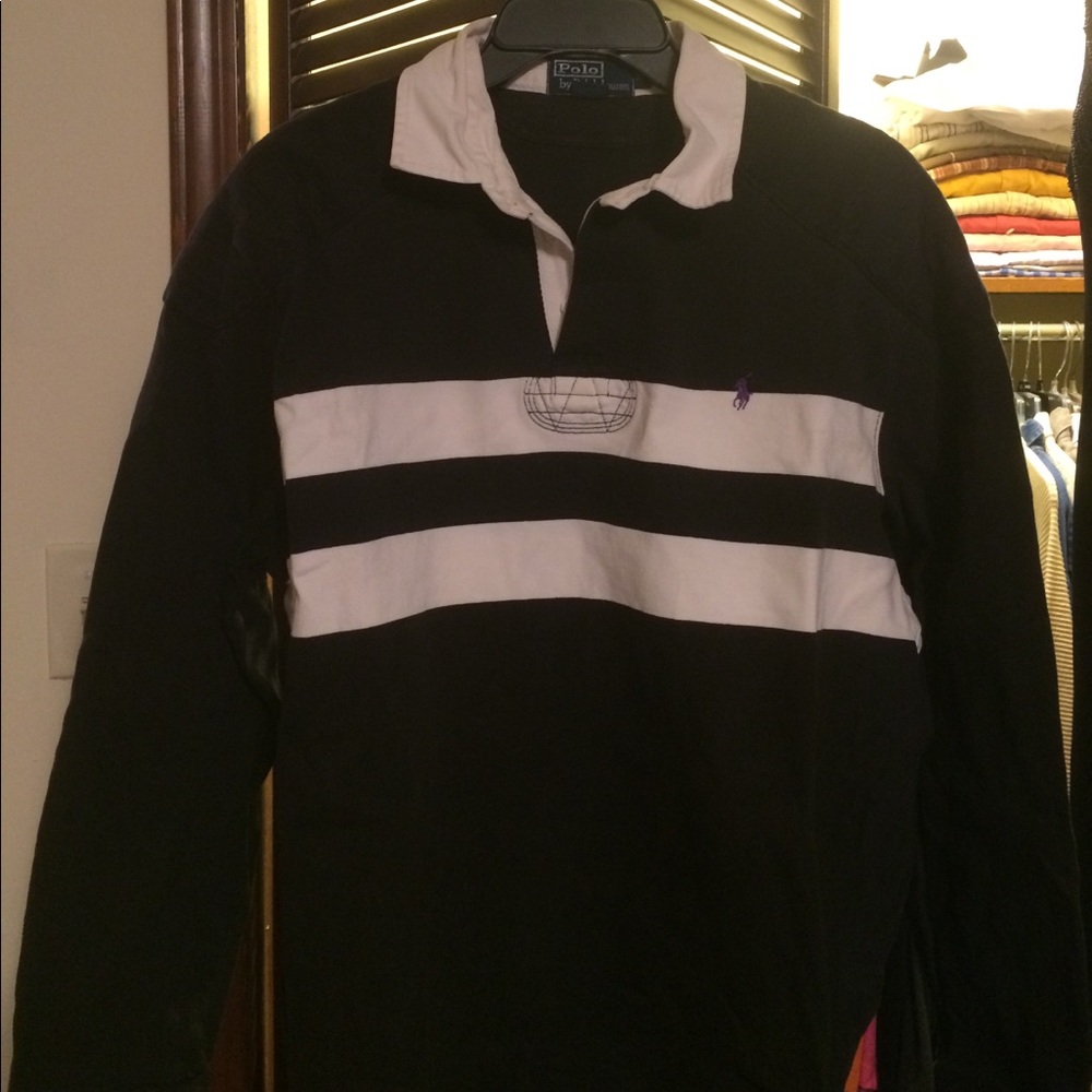 Polo Rugby Shirt, by Ralph Lauren.