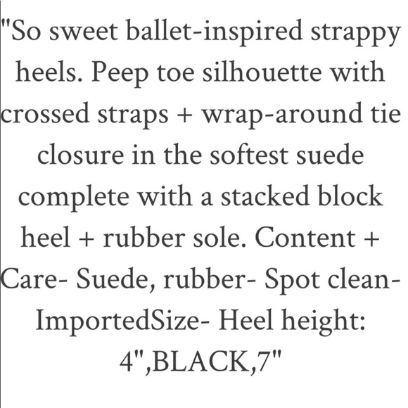 πHP Urban outfitters strappy black heels size 10 - Picture 2 of 3