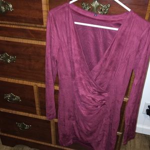 FINAL PRICE - Faux Wrap Bodycon Dress