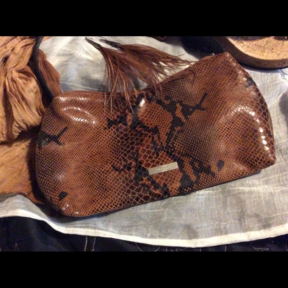 Snake skin bag