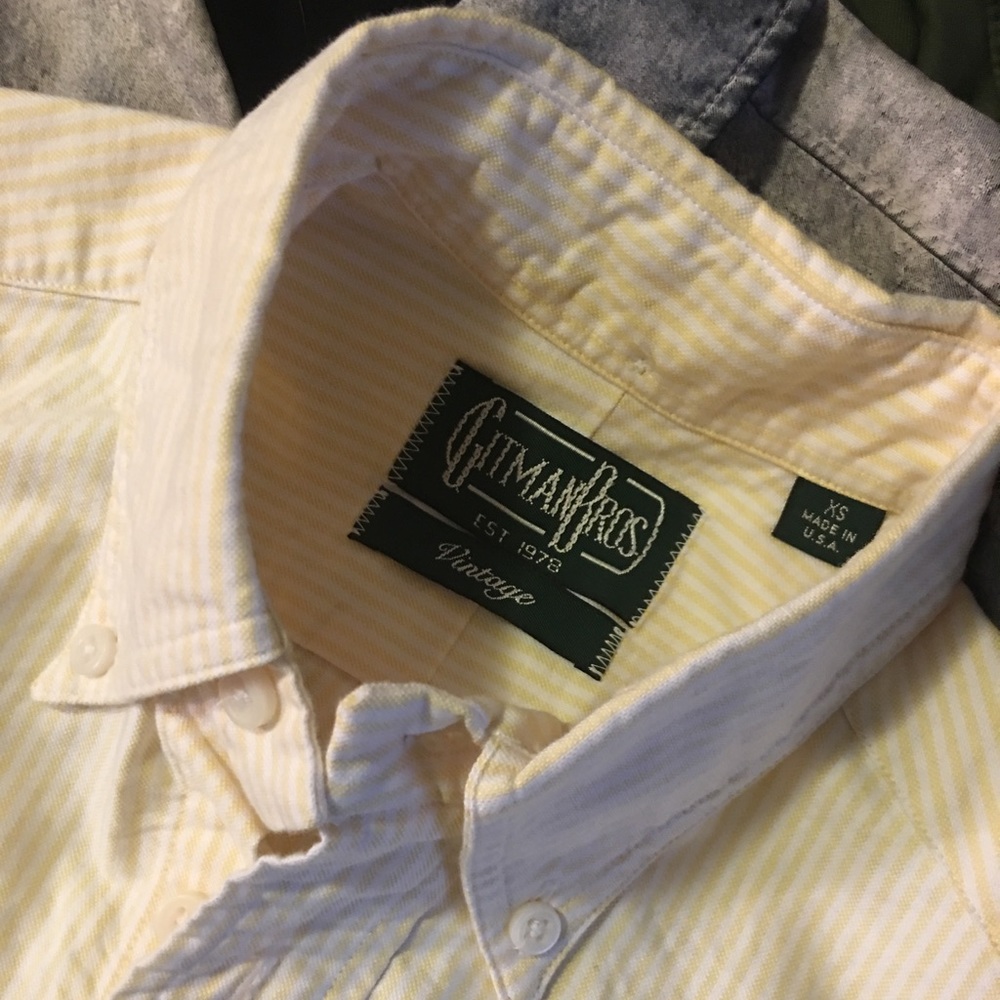 Gitman Brothers Vintage Yellow OBCD XS