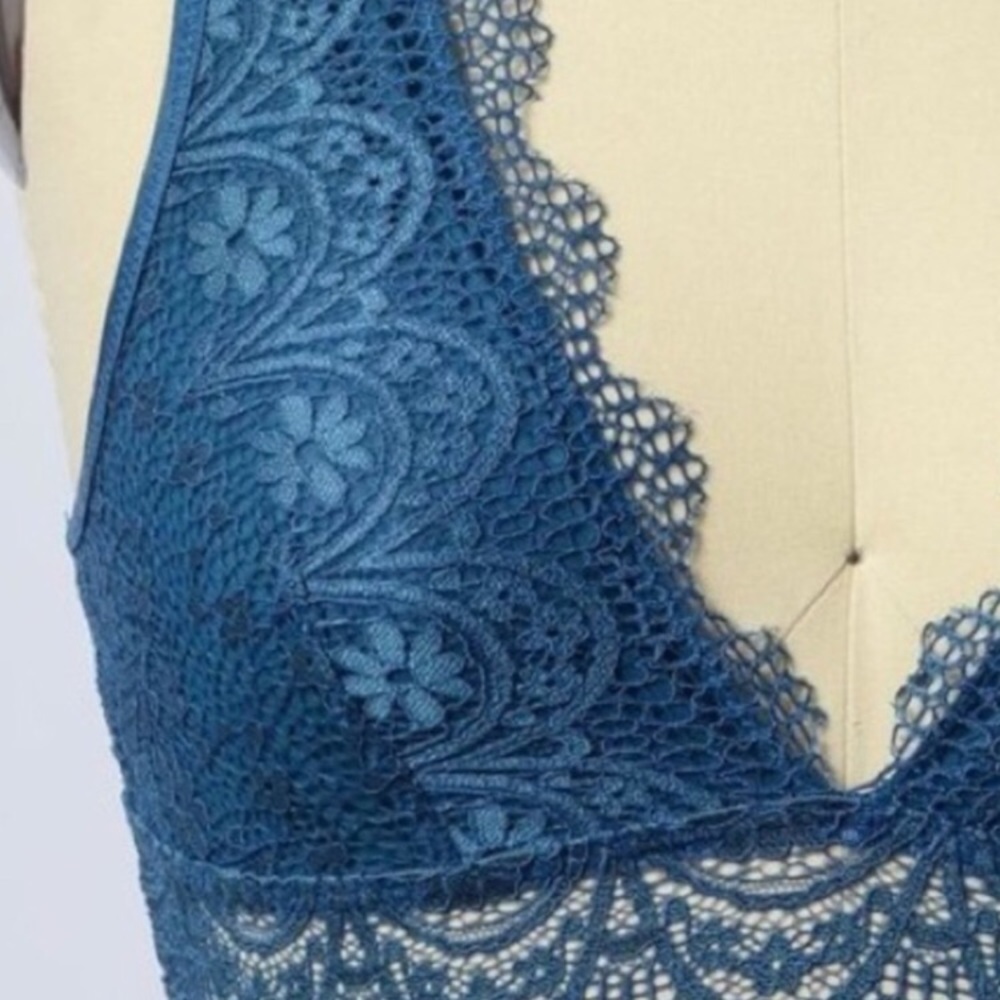 ☀️Teal Lace Bralette - Picture 3 of 3