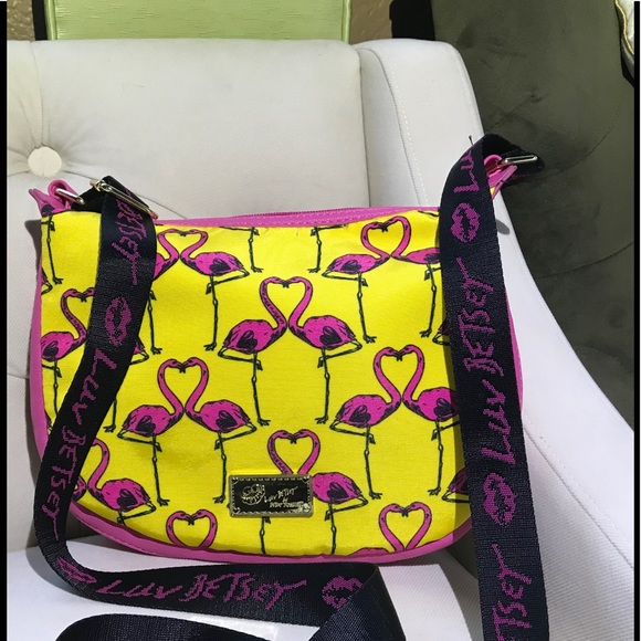 betsey johnson flamingo shoes