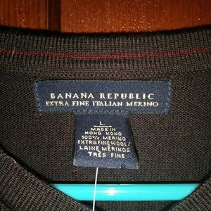 banana Republic extra fine Italian merino wool