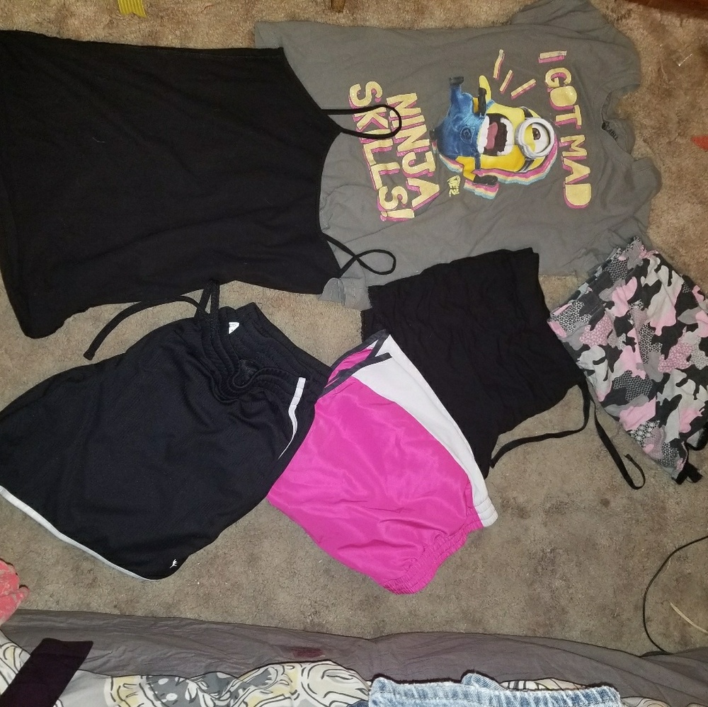 Lot of sleep and active wear