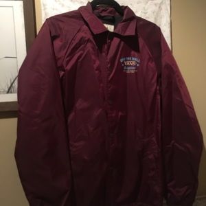 VANS maroon windbreaker