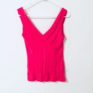 Zara deep pink top.