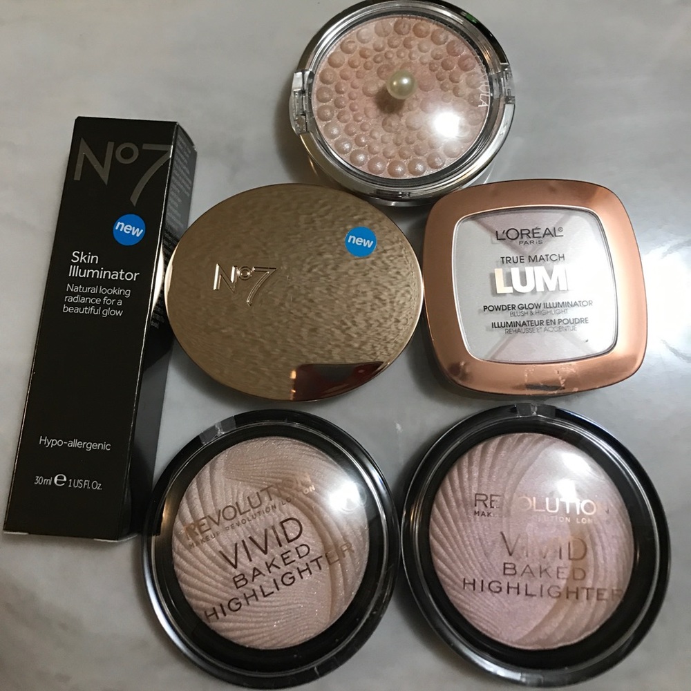 6 Piece Drugstore Highlighter Set