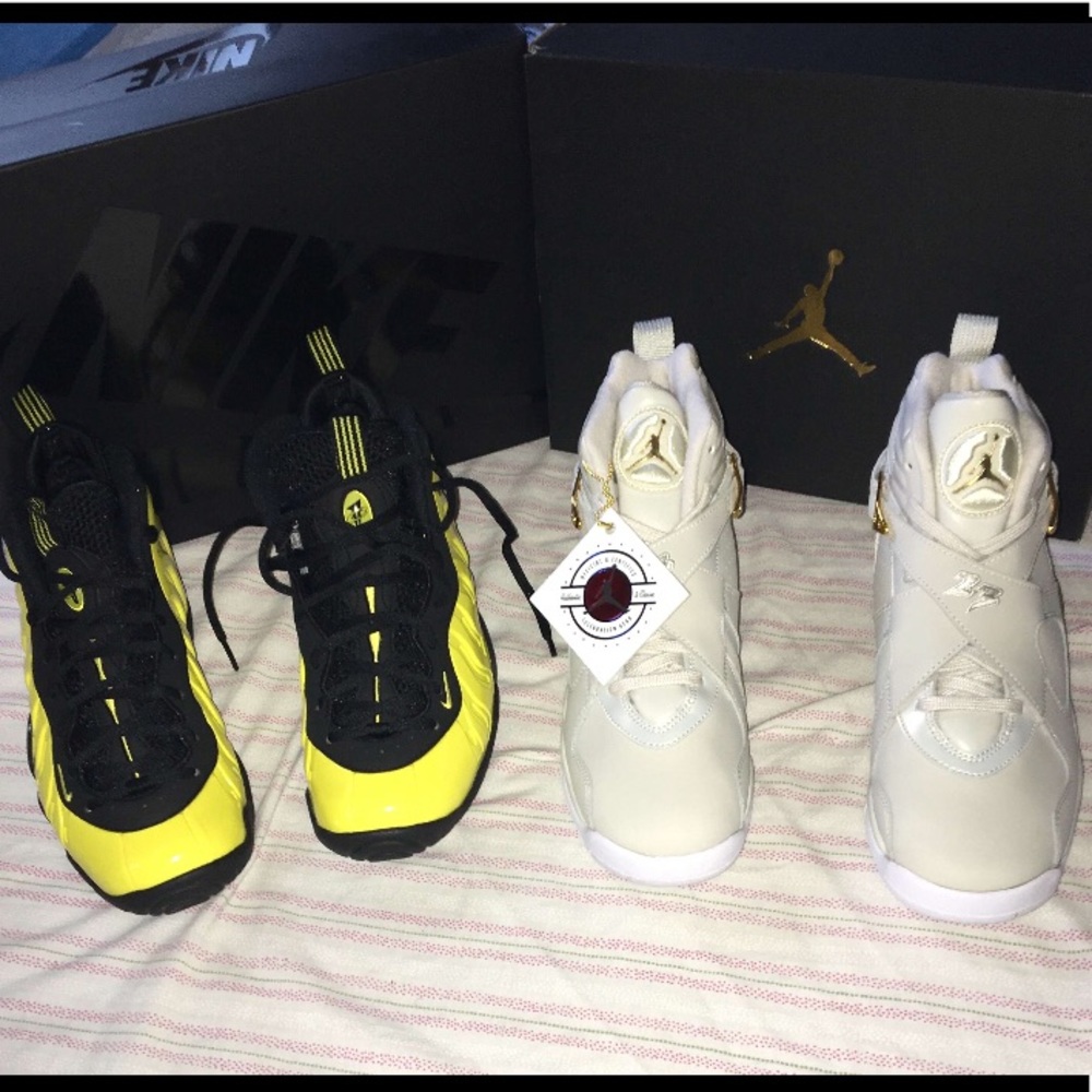 Air foamposite and air champion