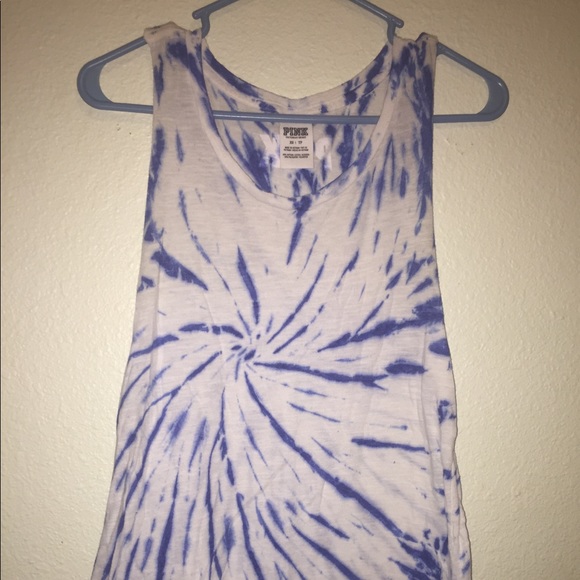 ✅SOLD✅🔥NWOT VS PINK XS Tie-Dye Muscle Tank🔥 - Picture 1 of 3