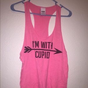 🔥NWOT VS PINK M Valentines Day Tank🔥