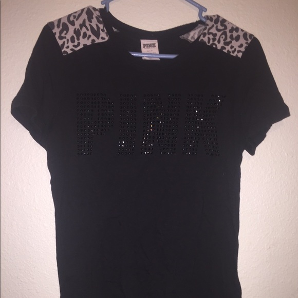 🔥NWOT VS PINK S Bling Tee🔥 - Picture 1 of 2