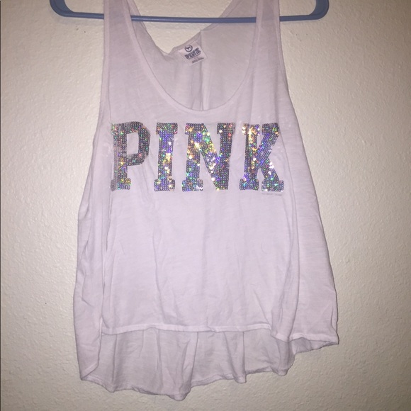 🔥NEW VS PINK S Bling Tank🔥 - Picture 1 of 2