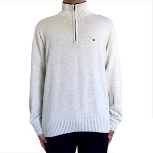 Creme/Gray Tommy Hilfiger Sweater