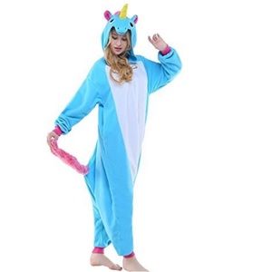 Blue unicorn onesie! 🦄✨