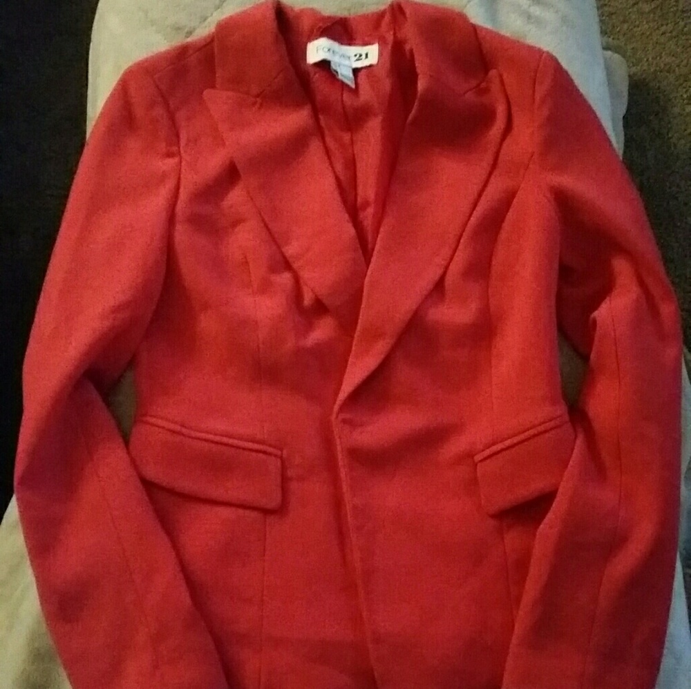 Orange Reddish Blazer