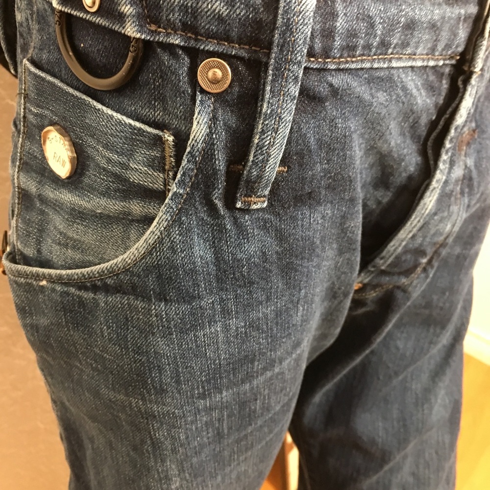 G Star Raw Denim $220. Retail Riley 3D Loose Tapered Stencil - Picture 2 of 8