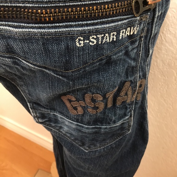 G Star Raw Denim $220. Retail Riley 3D Loose Tapered Stencil - Picture 7 of 8