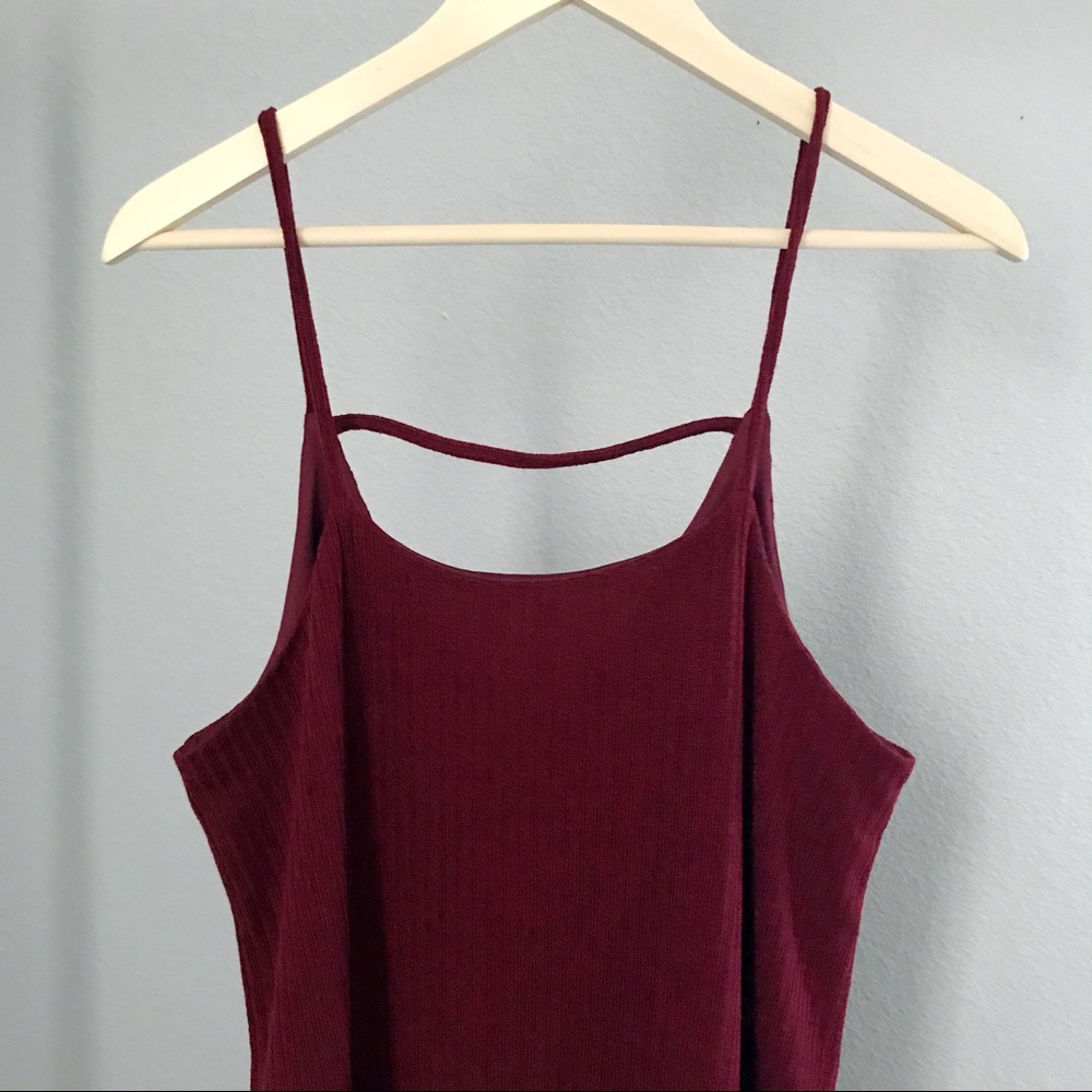 Ribbed Back Strap Dress - Picture 6 of 8
