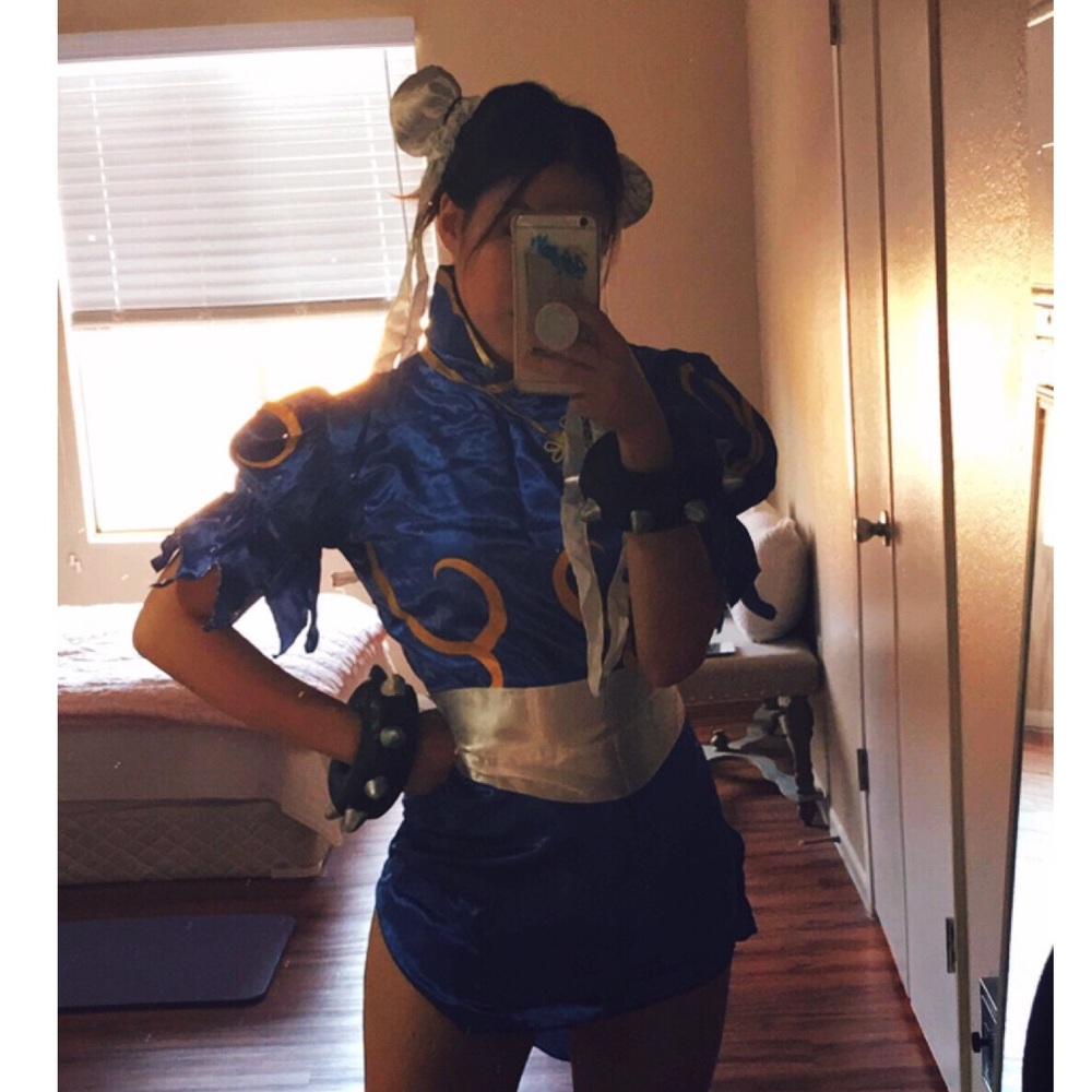 Street Fighter Chun Li PM Costume Cosplay M/L