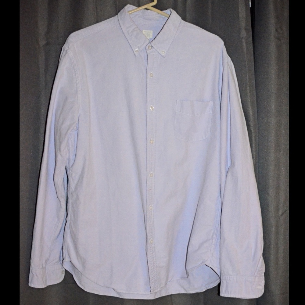 Purple J-crew button up