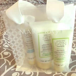 Satin Hands Set - Deluxe Mini - White Tea & Citrus
