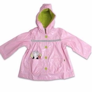 Baby Girl Rain Jacket 3T Toddler Pink New