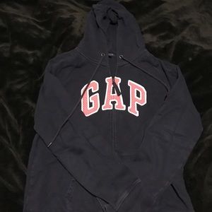 Gap Zip-Up Hooded Sweatshirt