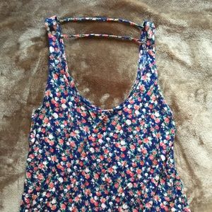 Floral tank top