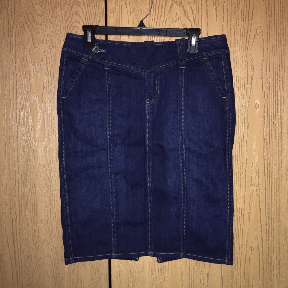 GAP denim jean skirt