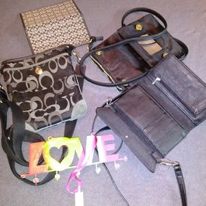 Authentic vintage coach crossbody and more