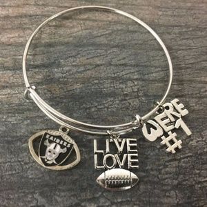 Oakland Raiders Bracelet – Football Jewelry