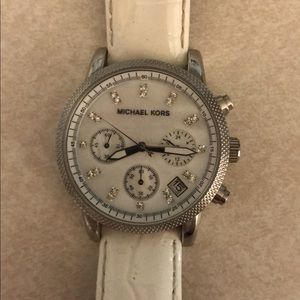 Michael Kors Leather Watch