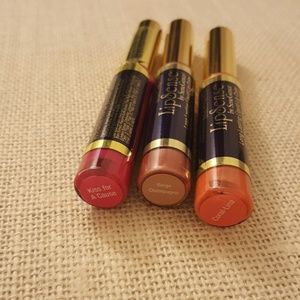 Coral-Lina, Beige Champagne, and KFAC LipSense