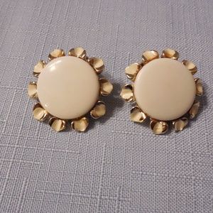 Fantastic Flower Clip On Earrings