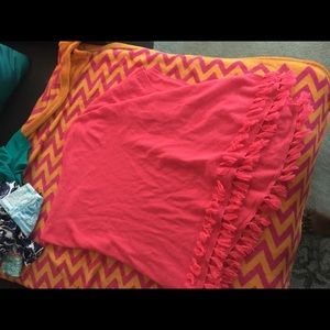 Pink Lilly Pulitzer cashmere wrap