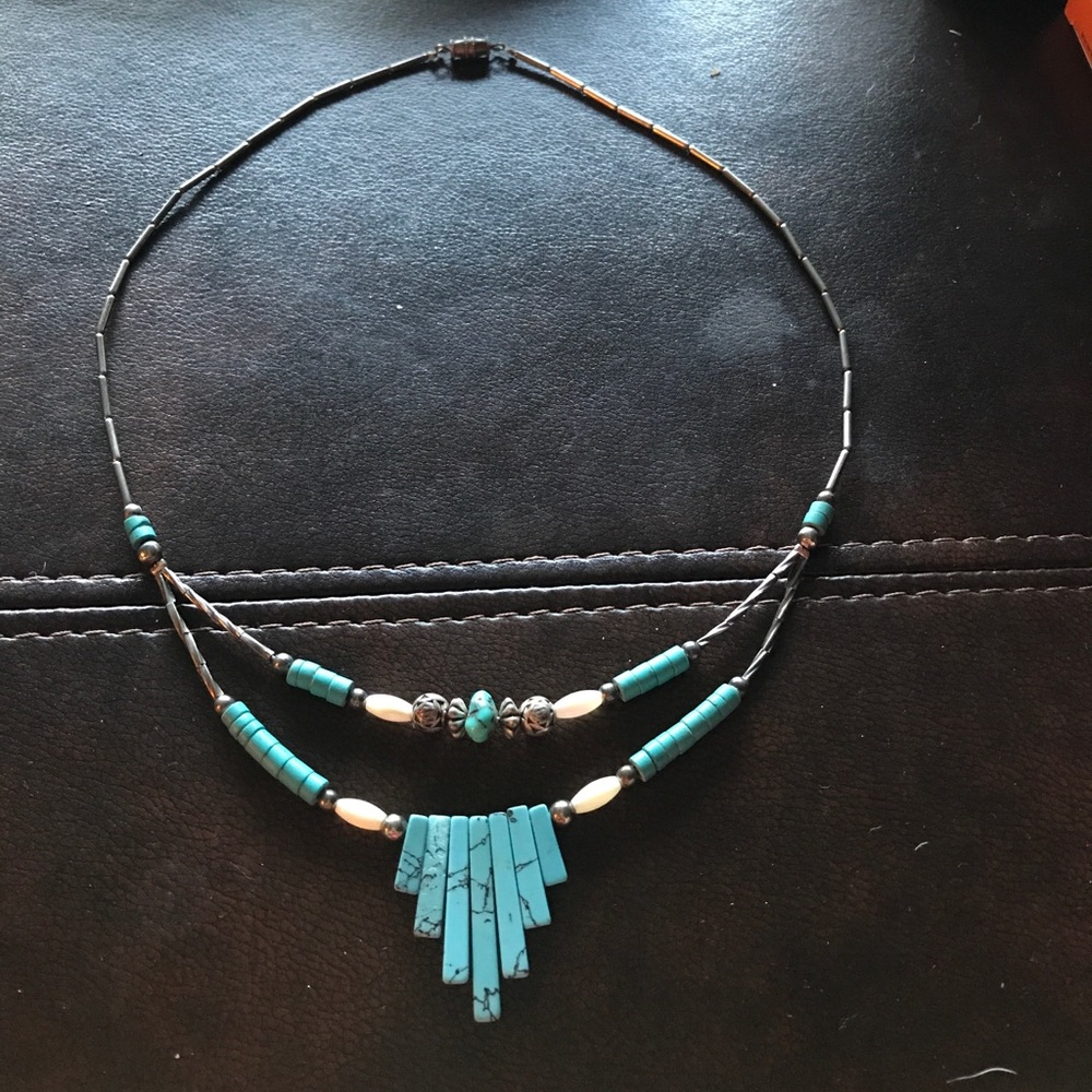 Beautiful sterling bead and turquoise
