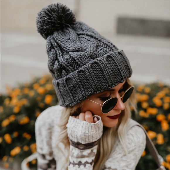 Charcoal Beanie - Picture 2 of 2