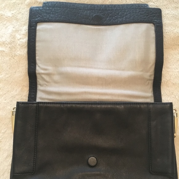 Pour la Victoire clutch black clutch leather - Picture 3 of 5