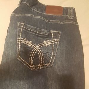 Womans jeans like new .